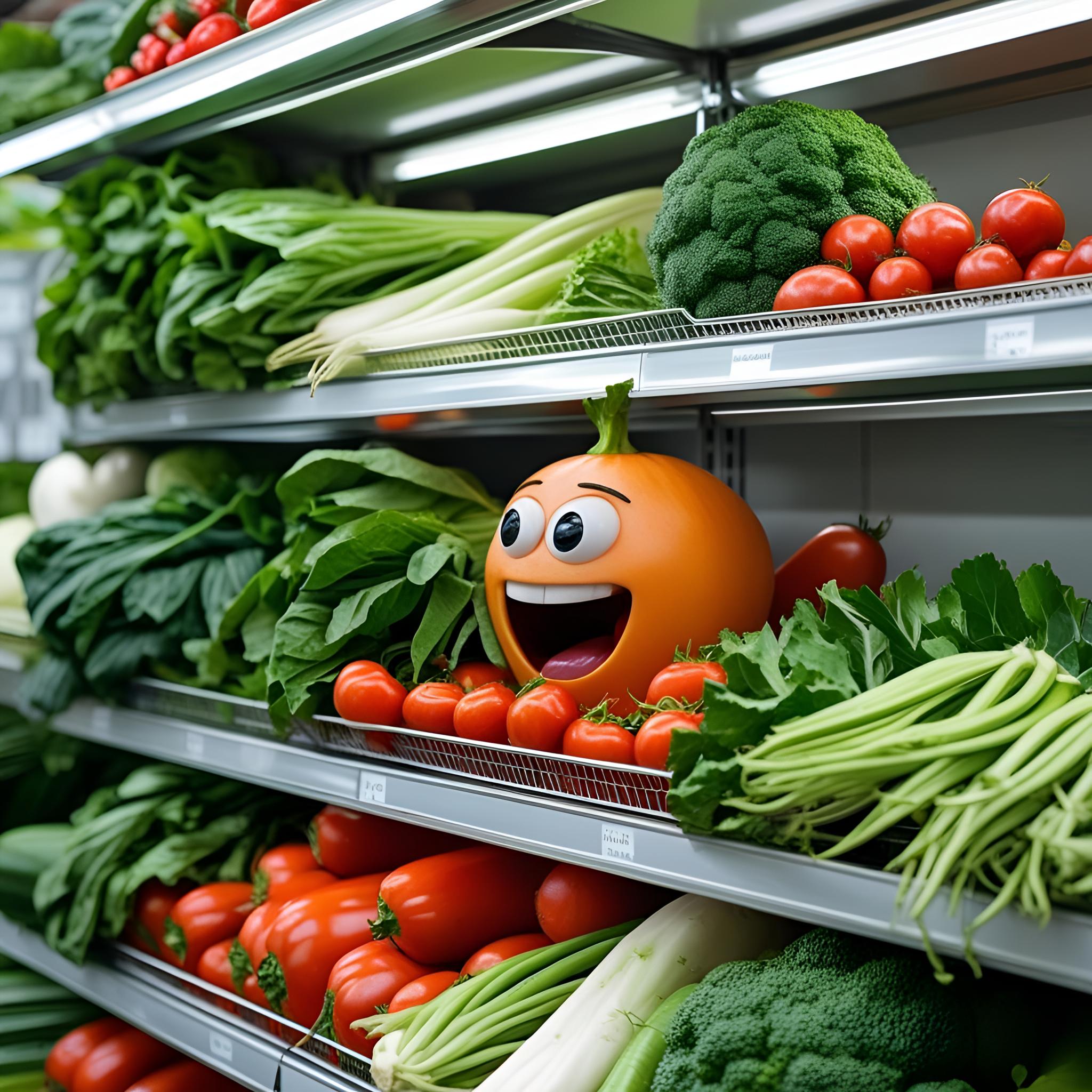 Fresh vegetables from urban farms